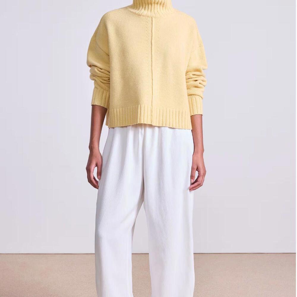 Apiece Apart Ari Cropped Turtleneck